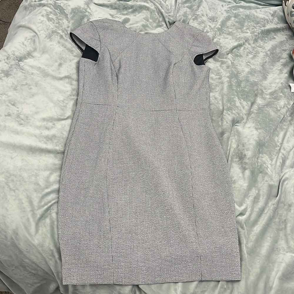 H&M Houndstooth Sheath Dress